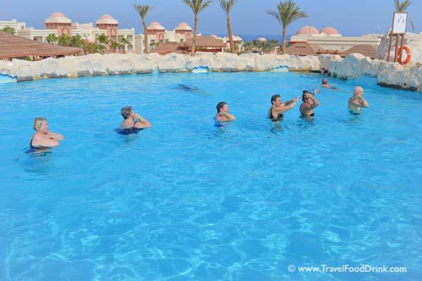 Pool, Aqua Gym Fitness - Serenity Makadi Beach, Egypt