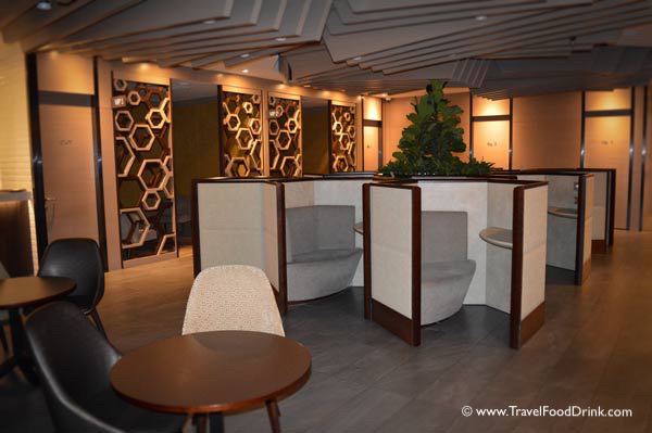 Cubicle Seating - Plaza Premium Lounge, Changi Airport, Singapore