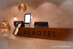 Reception Check In - Aerotel Singapore, Airport Hotel