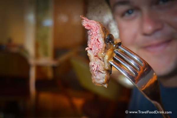 Rib Eye Steak Perfection - Yonne Cafe Bar, SenS Hotel Ubud