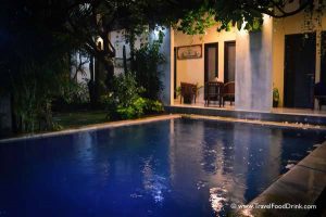 Pool, Evening Rain - Grand Bimasena Hotel - Legian Kuta, Bali
