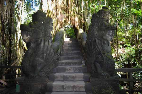 Bridge Over River - Sacred Monkey Forest, Bali